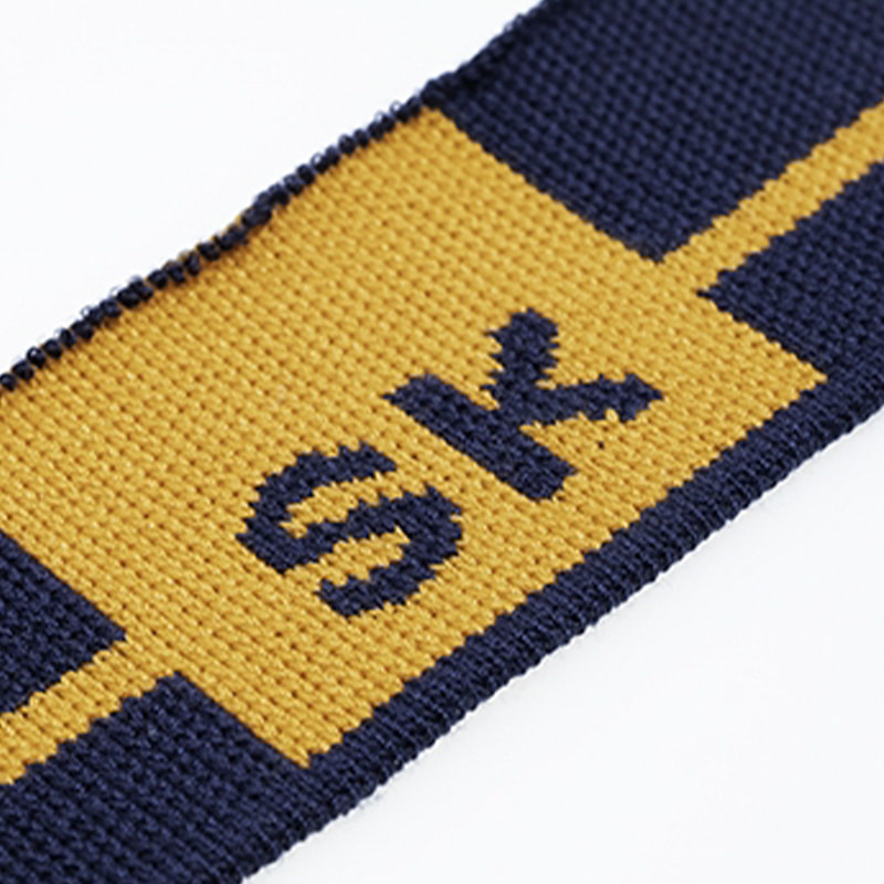 Polyesterový list Jacquard Ribbed Polo košeľa rukávová látka